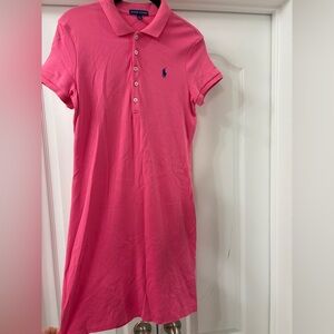 Ralph Lauren Coral Polo Dress